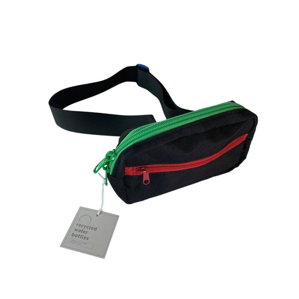 Black Unisex Adjustable Fanny Pack Ebay Swag Belt Bag New Recycled Materials